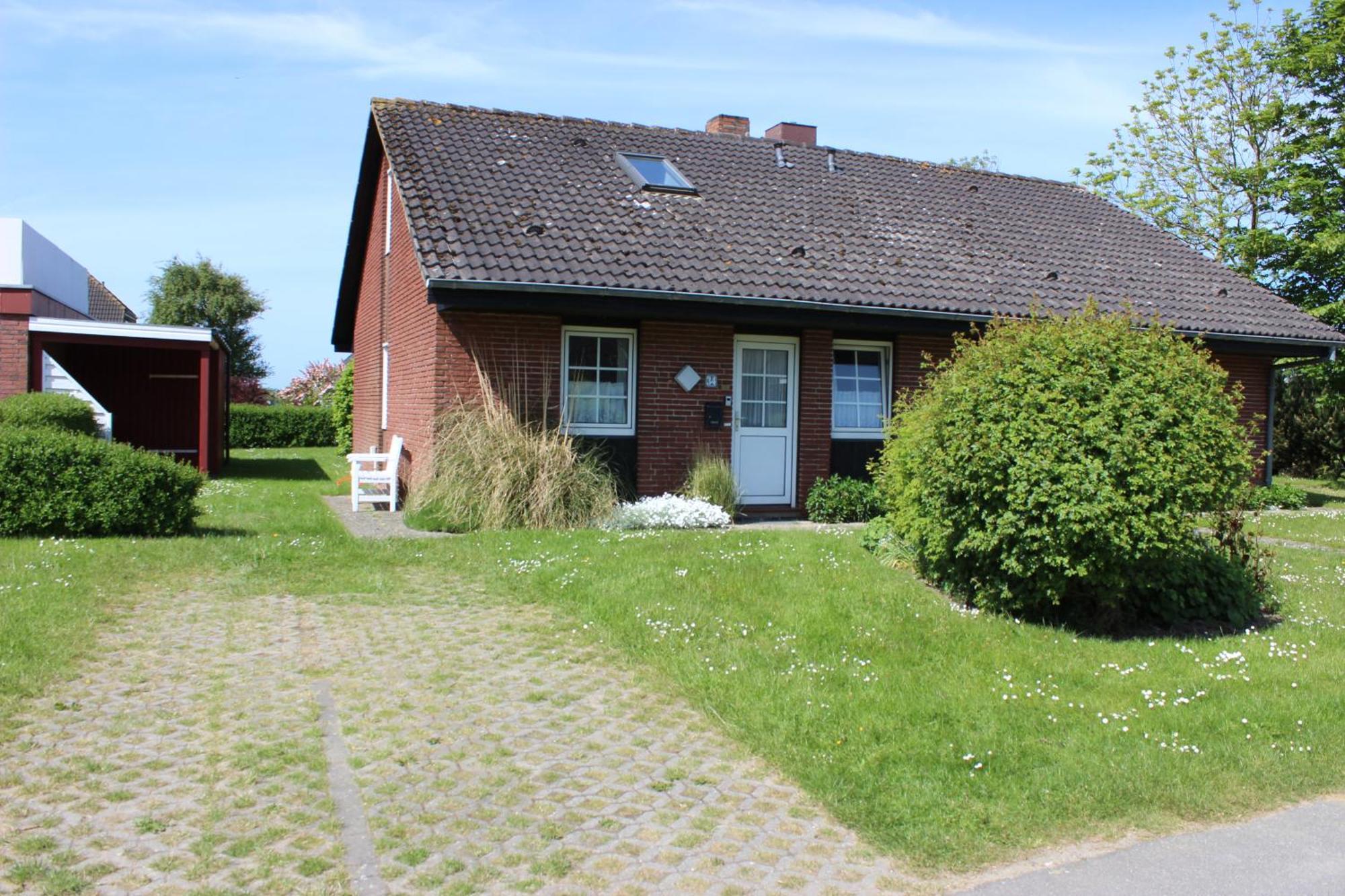 Ferienhaus Meerzeit Nordstrand Esterno foto